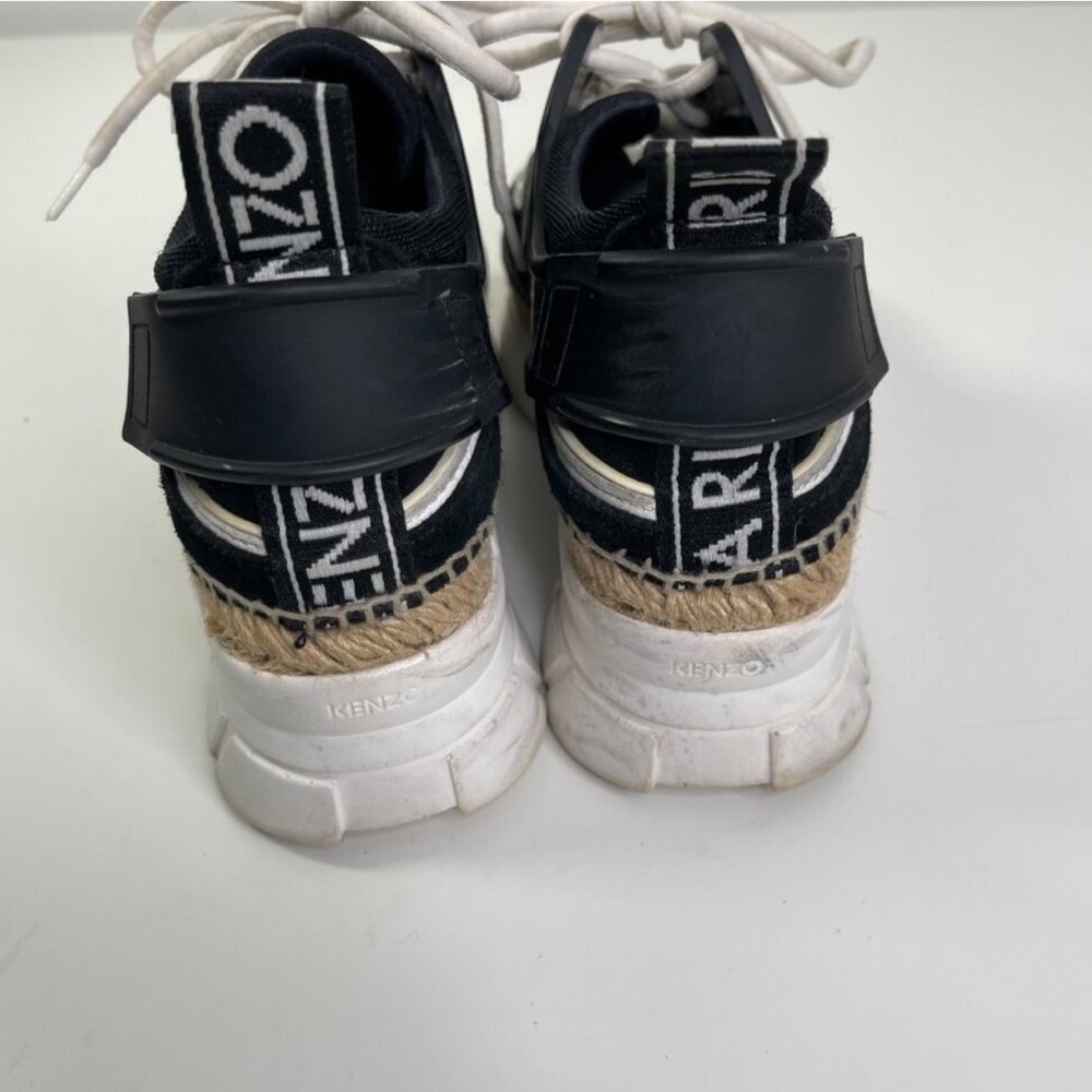 Kenzo Black and White Sneakers - Picture 5 of 14